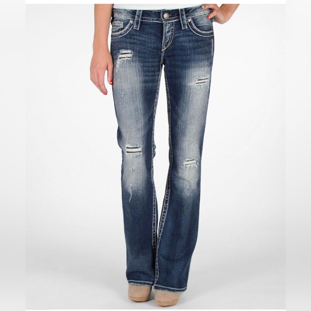 Silver Jeans Pioneer Bootcut (Size 27) - Picture 3 of 10